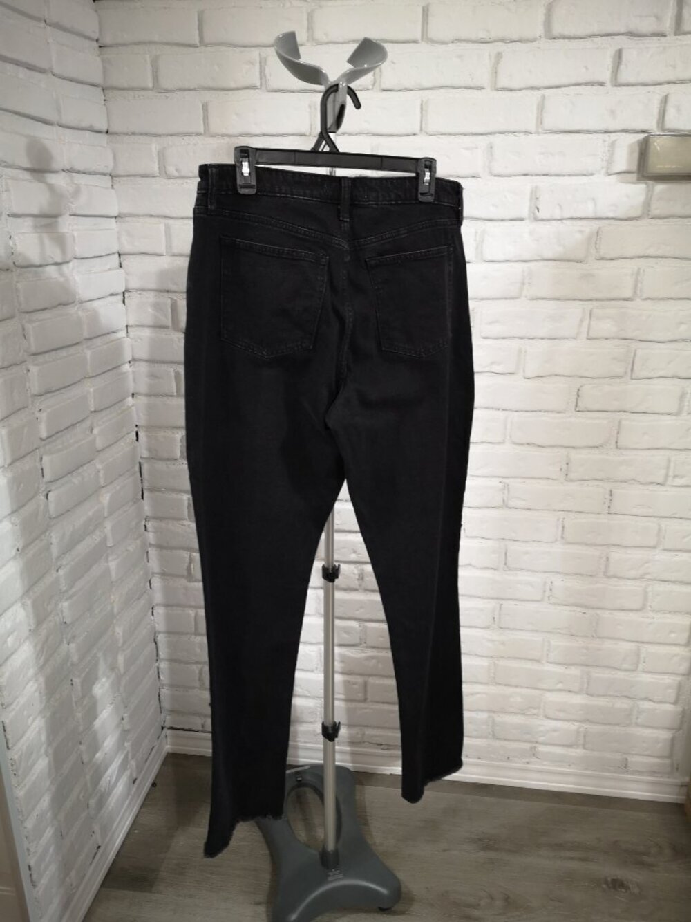 Abercrombie & Fitch Ladies Size 31/12 Black Skinny High Rise Curve Love Jeans - Picture 2 of 14